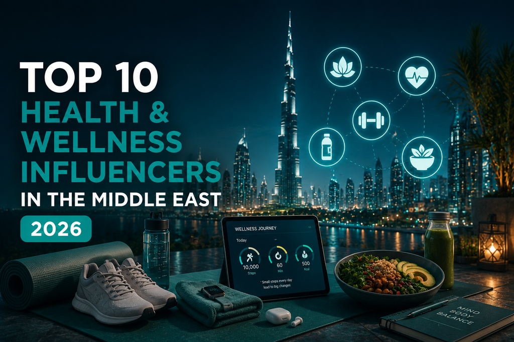 Top 10 Health & Wellness Influencers in the Middle East 2026 - Cover Image